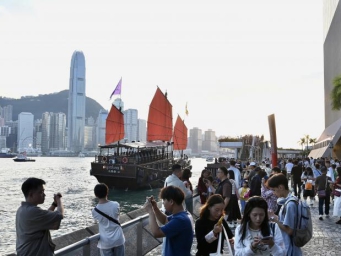 今年前4个月访港旅客量达1600万人次